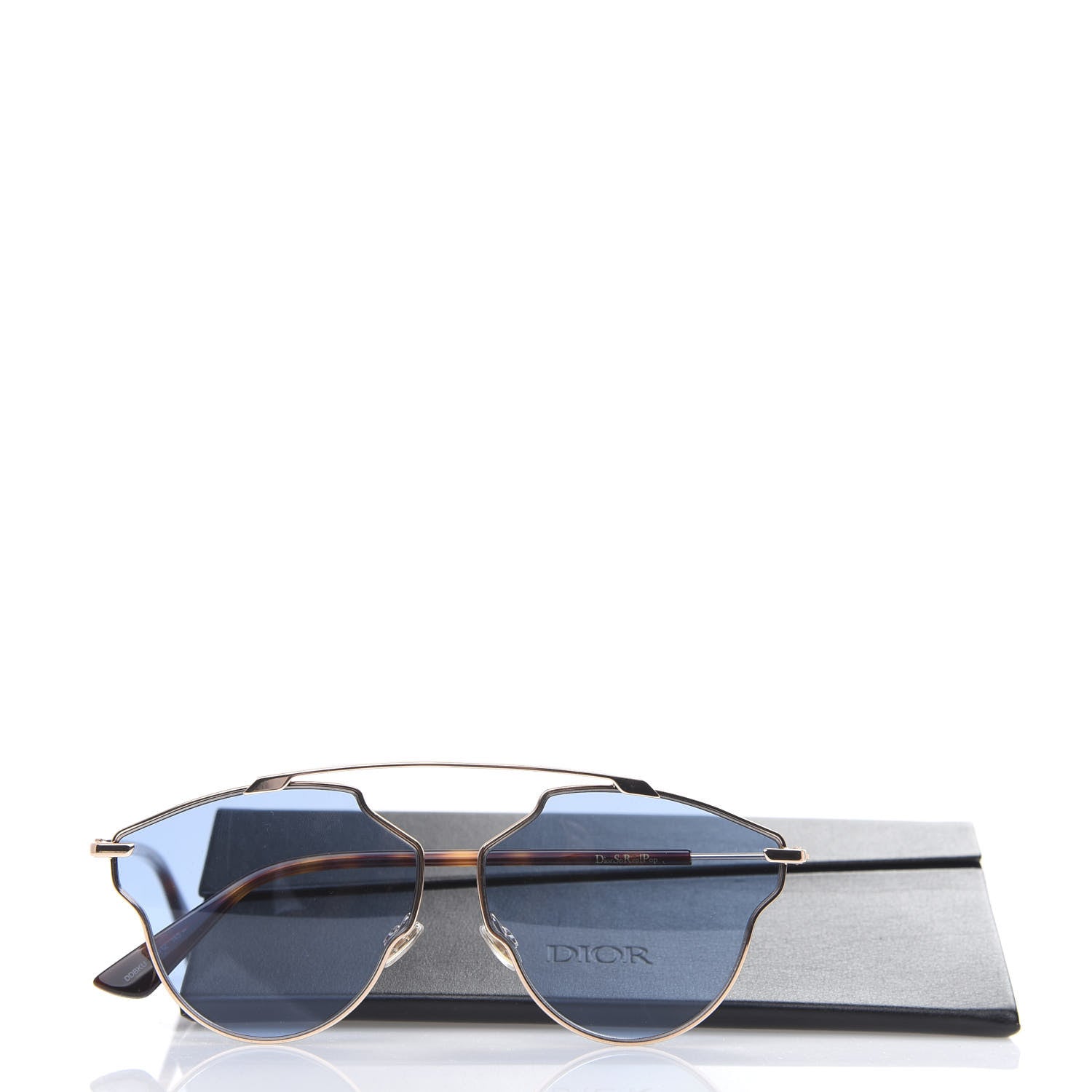 Christian Dior So Real Pop Sunglasses Blue Havana 9 of 9