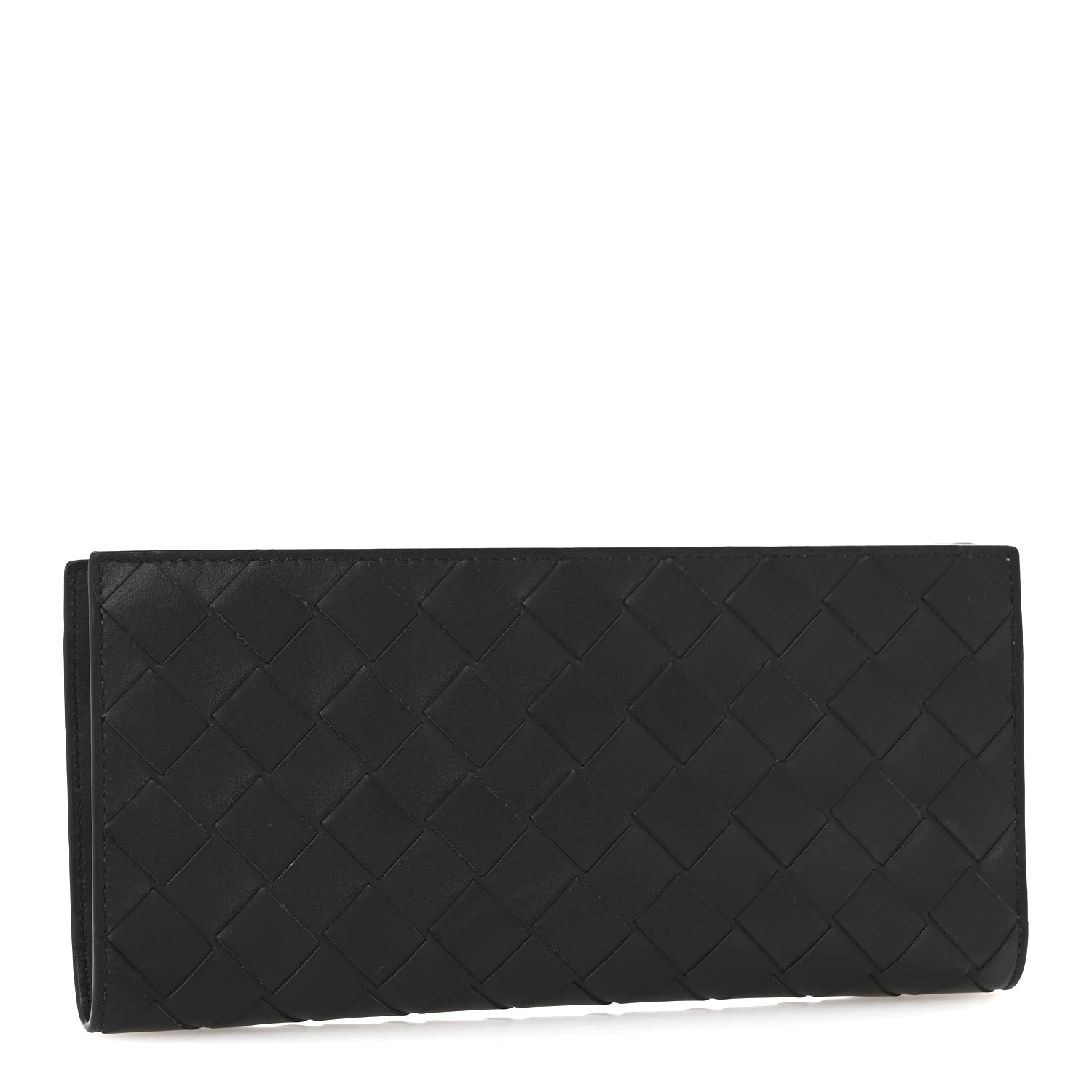 Bottega Veneta Nappa Intrecciato Zip Wallet Black 3 of 9