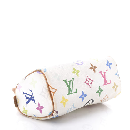 Louis Vuitton Monogram Multicolor Mini Sac HL Speedy White 4 of 9