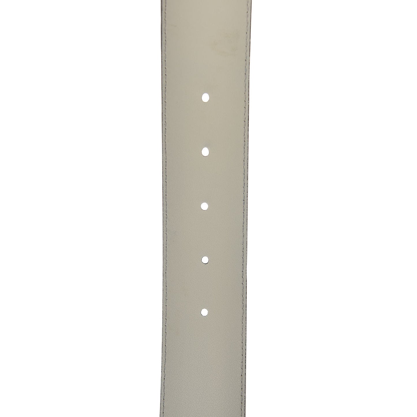 Calfskin Double G 40mm Belt 80 32 Mystic White