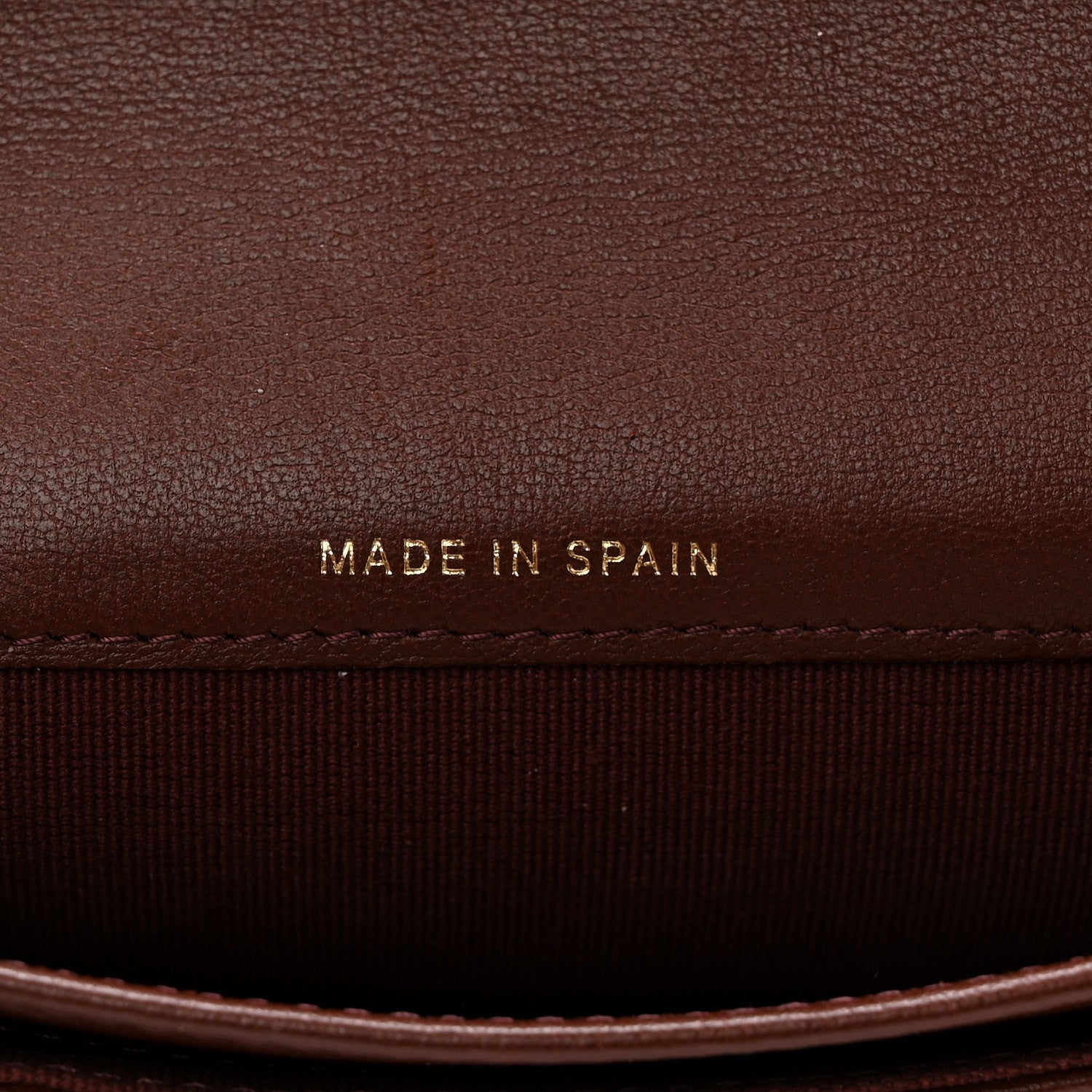 Chanel Goatskin Quilted French Long Wallet Burgundy 7 of 8