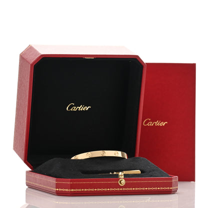 Cartier 18K Yellow Gold Love Bracelet 16 5 of 5