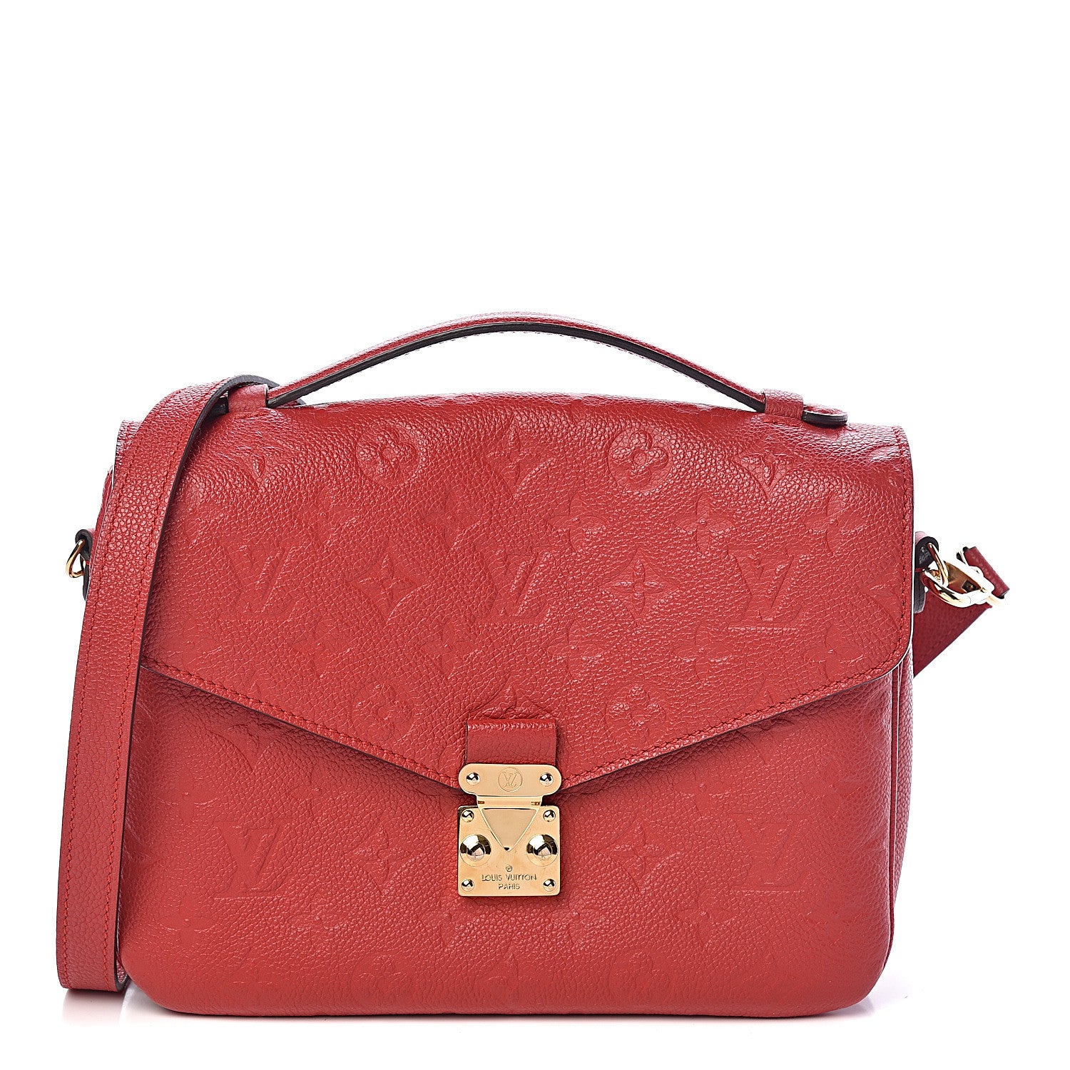 Louis Vuitton Empreinte Pochette Metis Cherry 1 of 9