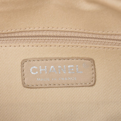 Chanel Calfskin Large Diamond Stitch Tote Brown 6 of 9