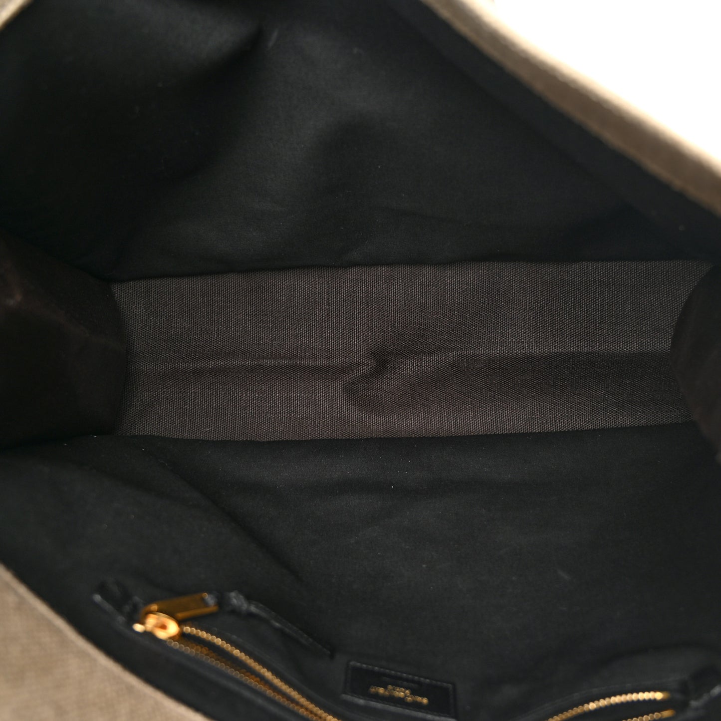 Linen Calfskin Rive Gauche Tote Natural