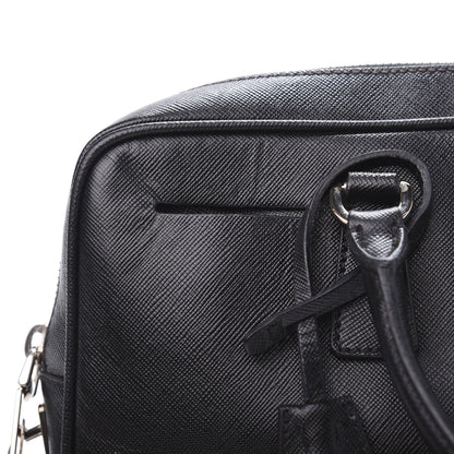 Prada Saffiano Lux Bowler Black 11 of 11