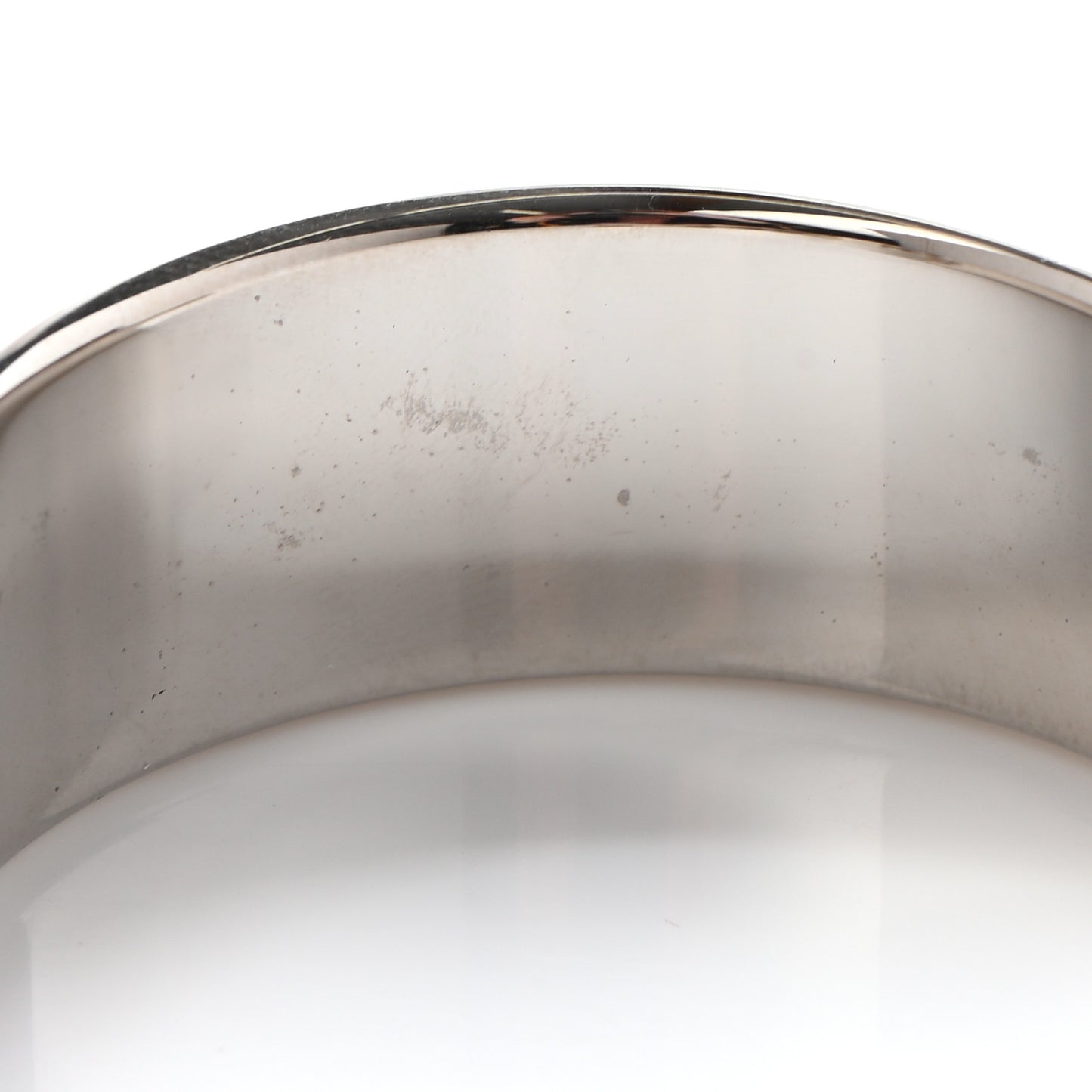 Enamel Wide Clic Clac H Bracelet GM Black