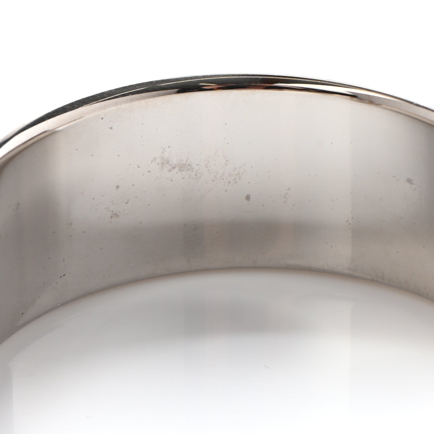 Hermes Enamel Wide Clic Clac H Bracelet GM Black 6 of 7