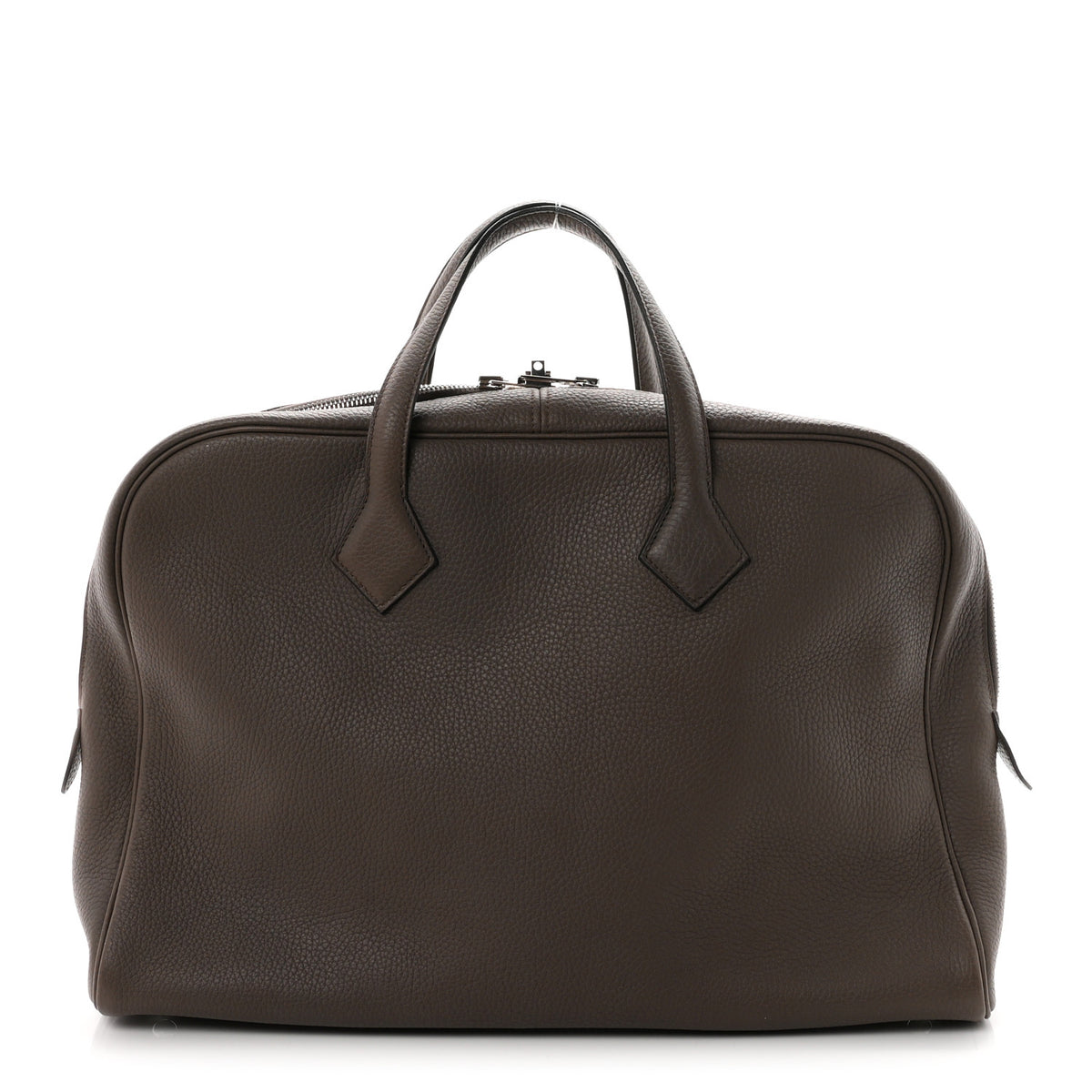 Hermes Taurillon Clemence Victoria II 12H Etoupe 1 of 10