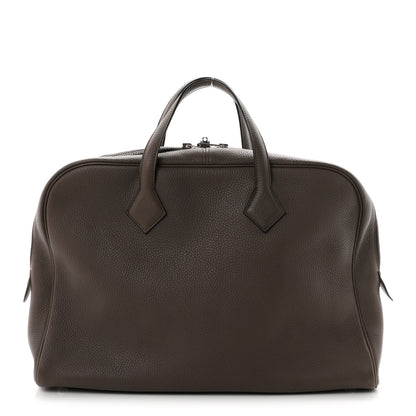 Hermes Taurillon Clemence Victoria II 12H Etoupe 1 of 10