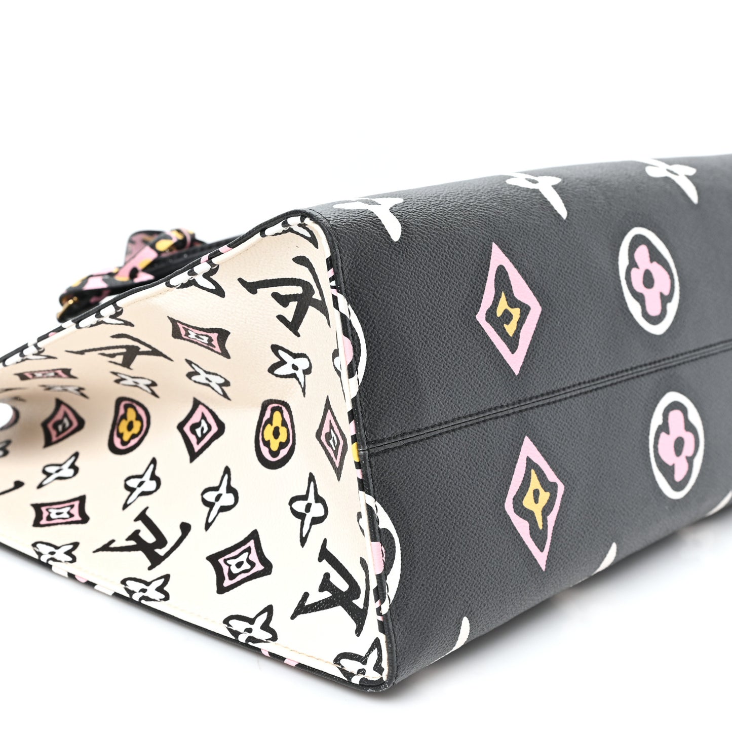 Monogram Giant Wild At Heart Onthego GM Black