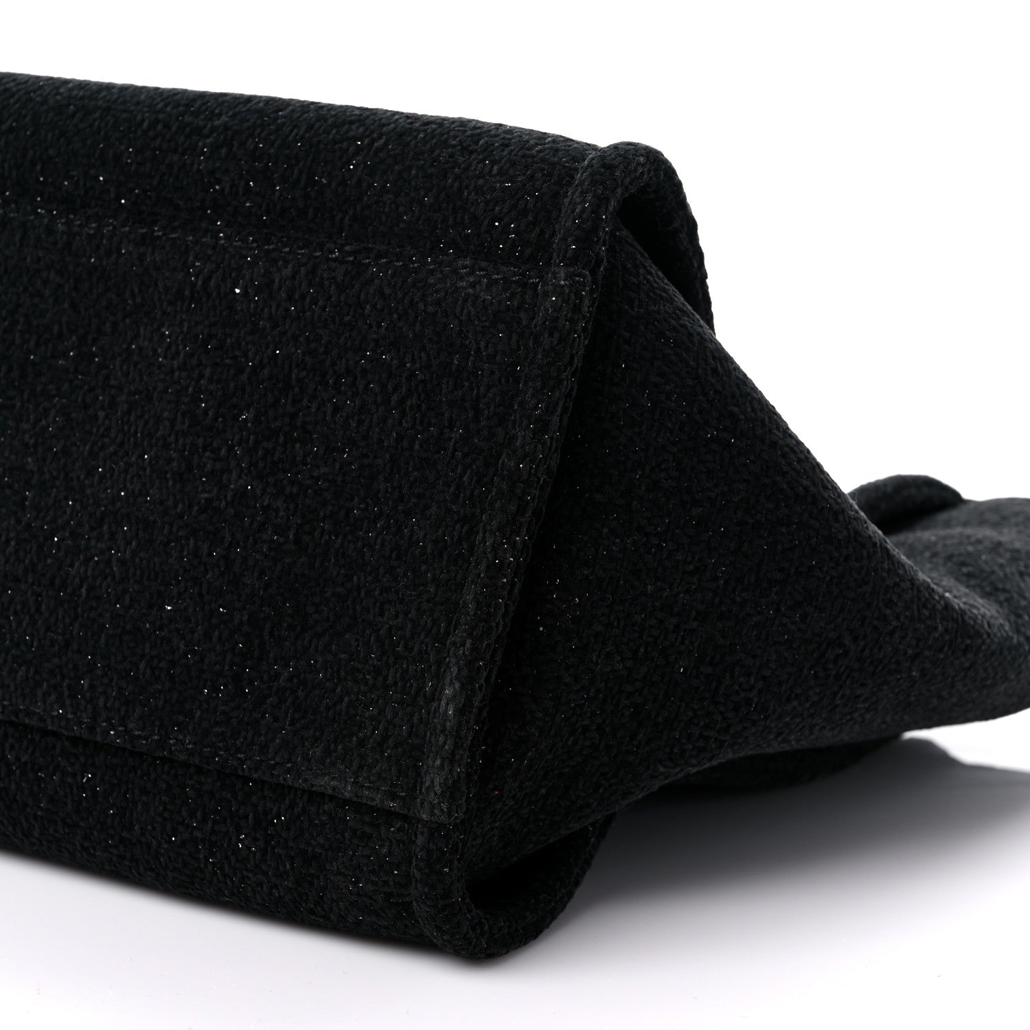 Chanel Lurex Boucle Medium Deauville Tote Black 9 of 10