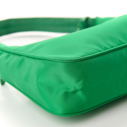 Prada Tessuto Nylon Mini Re-Edition 2000 Bag Menta 6 of 11