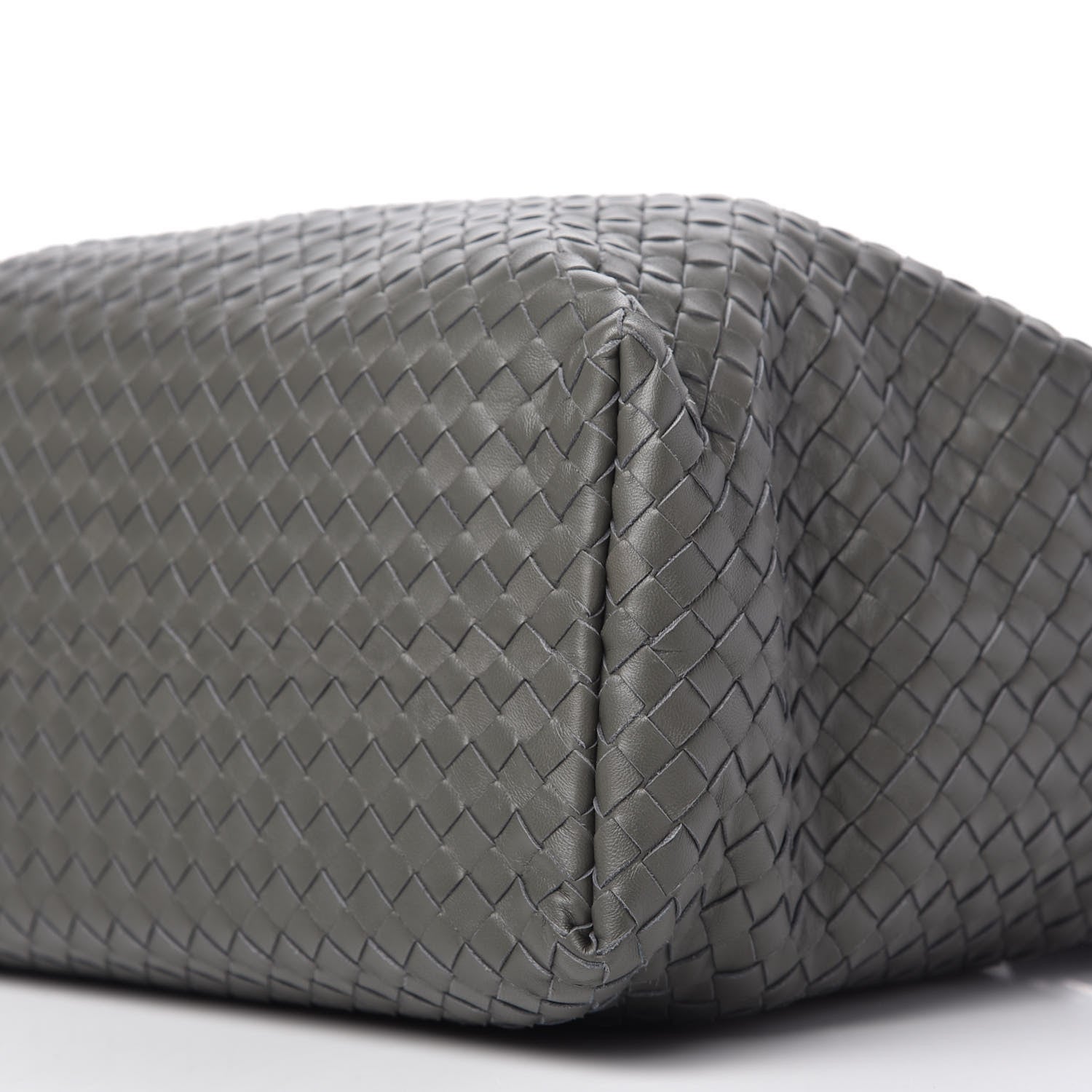 Bottega Veneta Nappa Intrecciato Bella Tote Grey 7 of 9