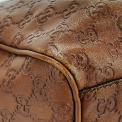 Gucci Guccissima Medium Sukey Tote Brown 9 of 14