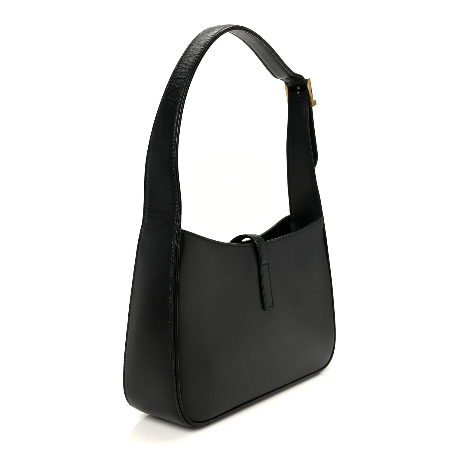 Saint Laurent Smooth Calfskin Le 5 A 7 Hobo Black 3 of 10