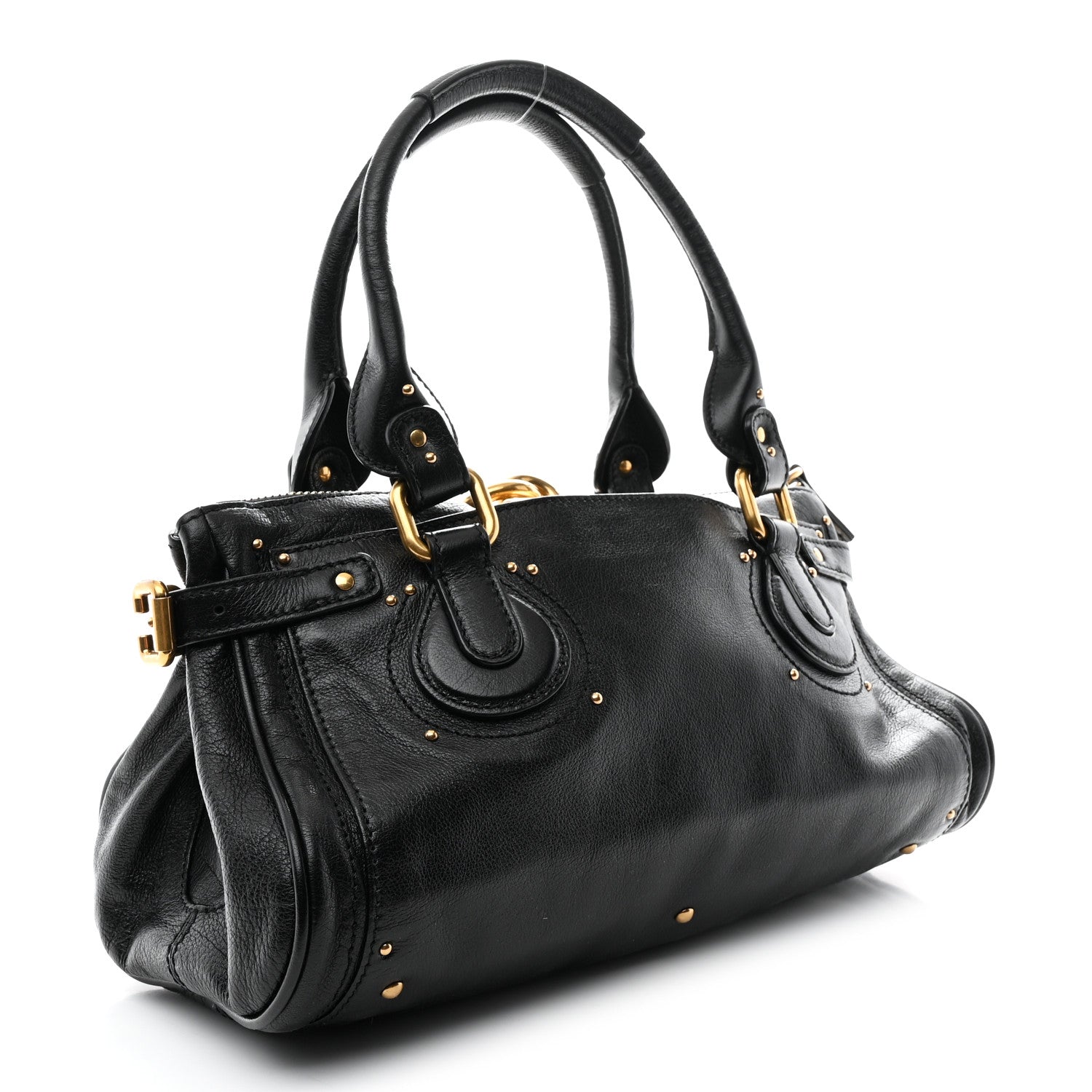 Chloe Grained Buffalo Paddington Black 3 of 10