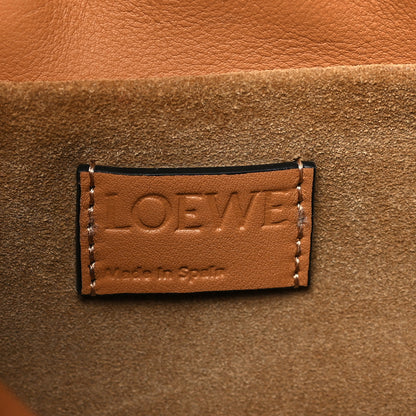 Loewe Calfskin Mini Flamenco Knot Clutch Warm Desert 6 of 10