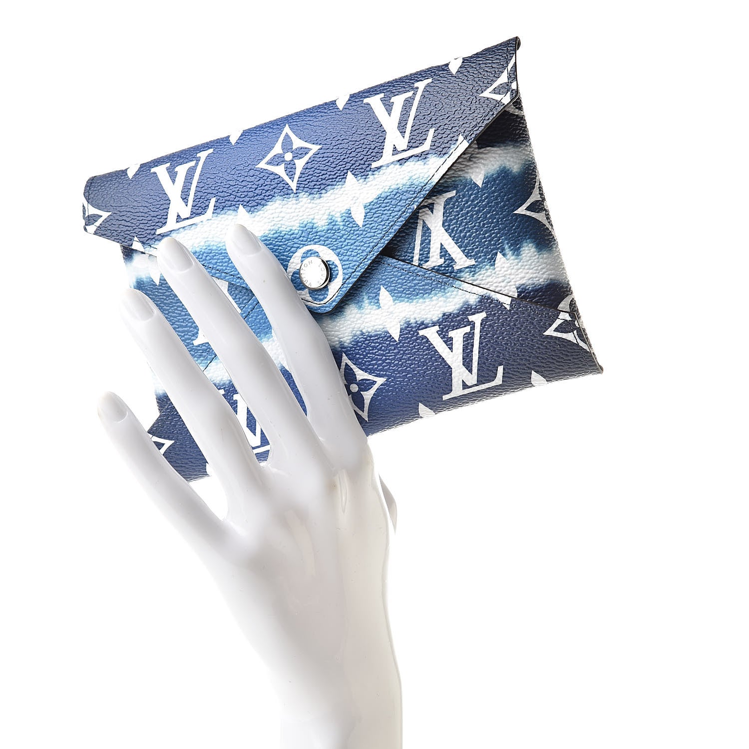 Louis Vuitton Monogram Escale Medium Kirigami Pochette Insert Blue 2 of 7