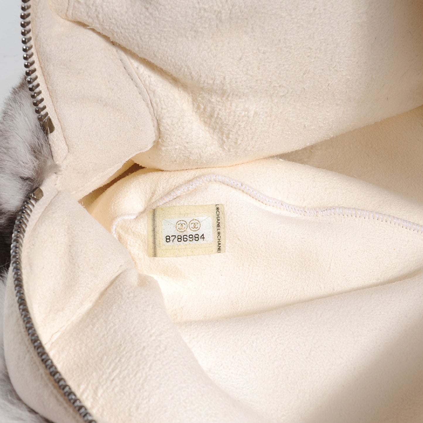 Chinchilla Fur Flap Bag
