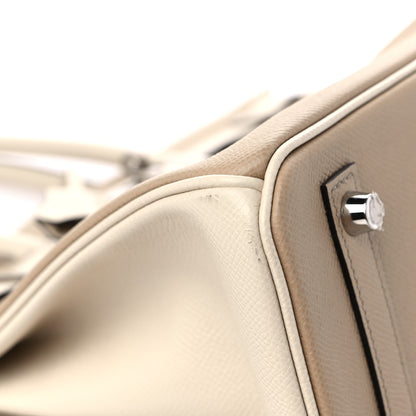 Hermes Epsom Horseshoe Birkin 30 Trench Craie 9 of 12