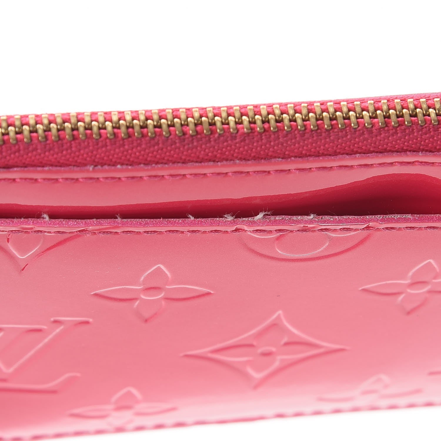 Louis Vuitton Vernis Key Pouch Rose Pop 8 of 10