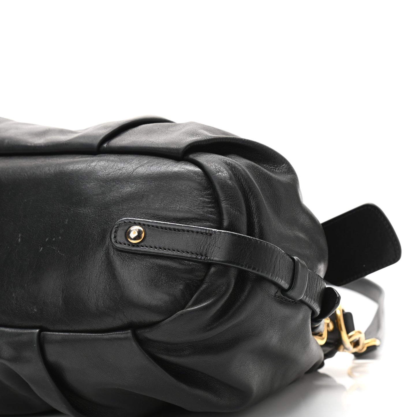 Soft Calf Shopping Bag Black