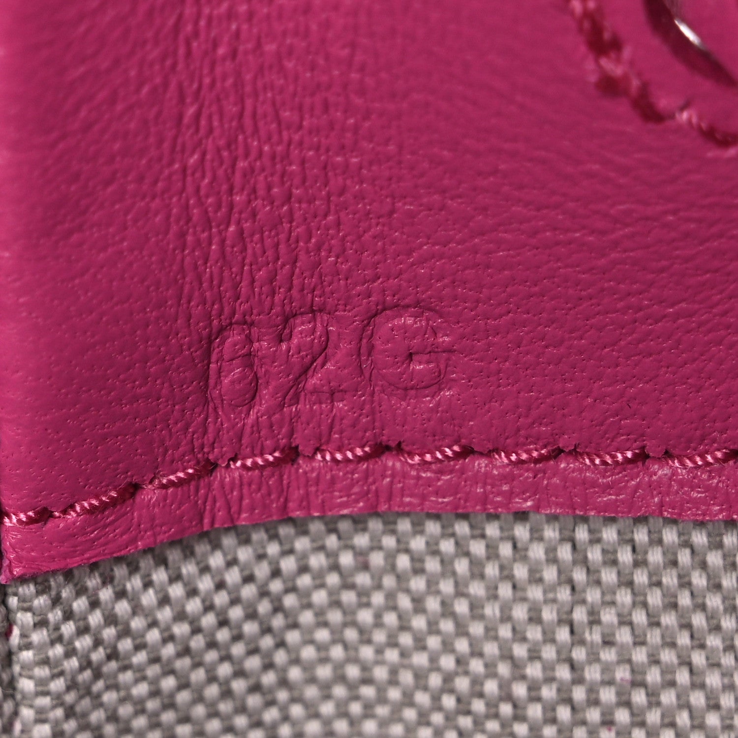 Miu Miu Camoscio Mini Drawstring Bag Fuxia 7 of 10