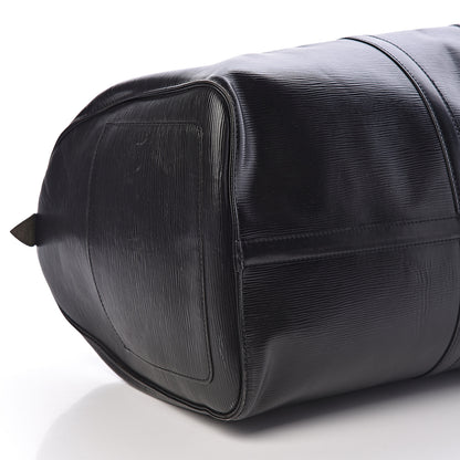 Louis Vuitton Epi Keepall 55 Black 9 of 14