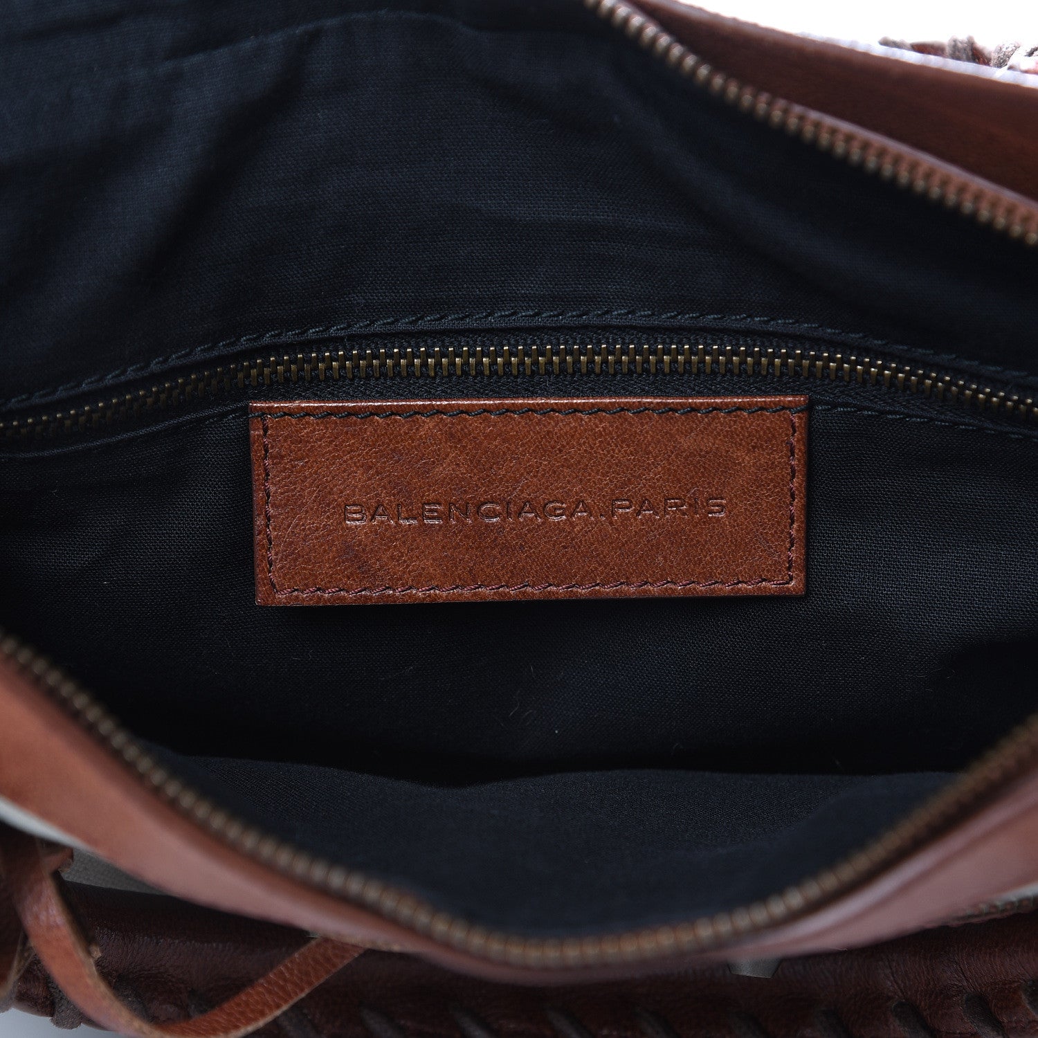 Balenciaga Agneau Canvas Classic Hardware First Brown 6 of 13