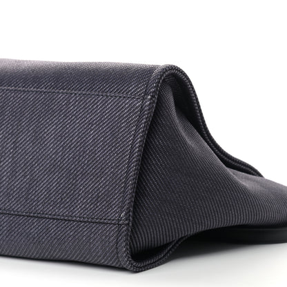 Chanel Canvas Medium Deauville Tote Black 8 of 9