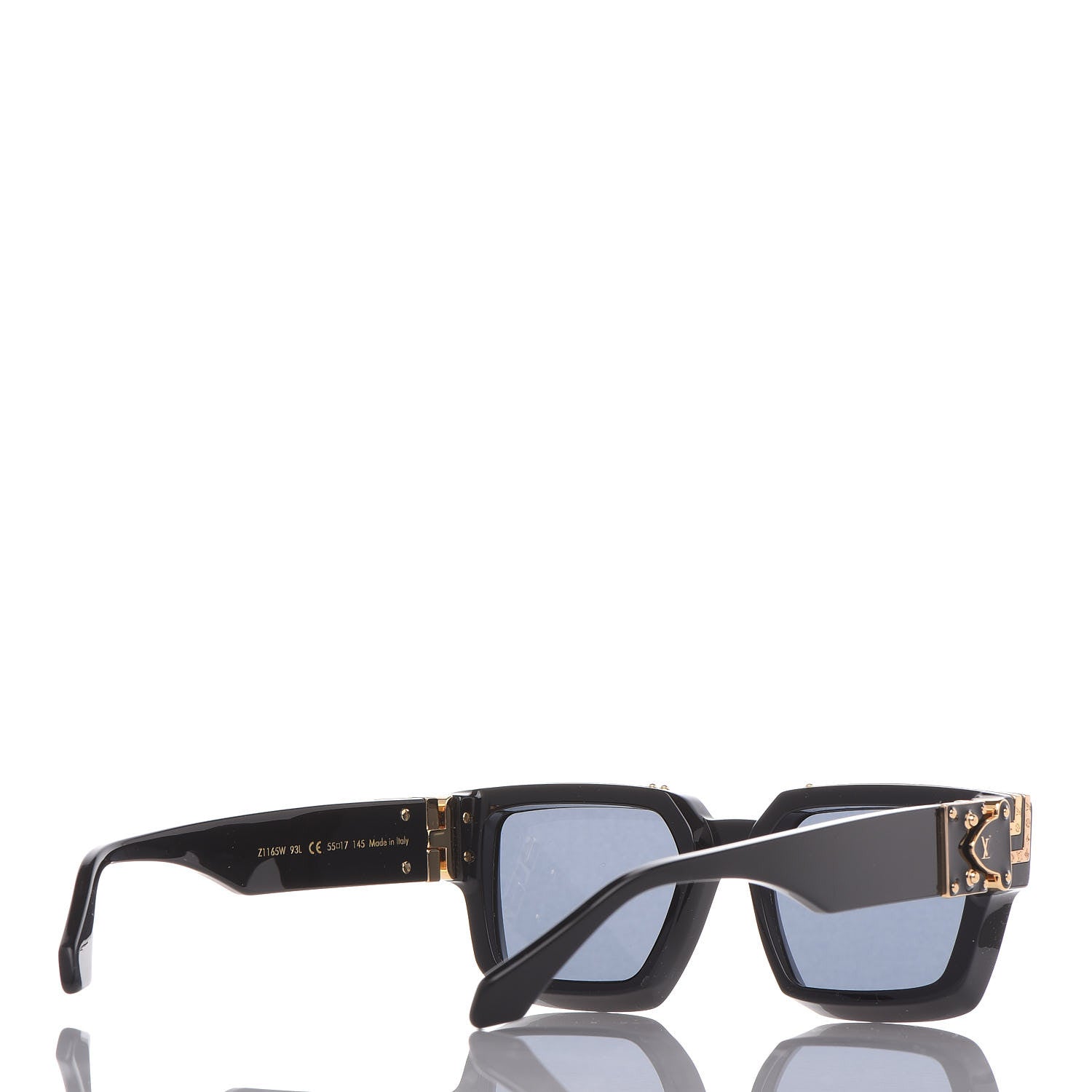 Louis Vuitton Acetate 1.1 Millionaires Sunglasses Z1165W Black 4 of 8