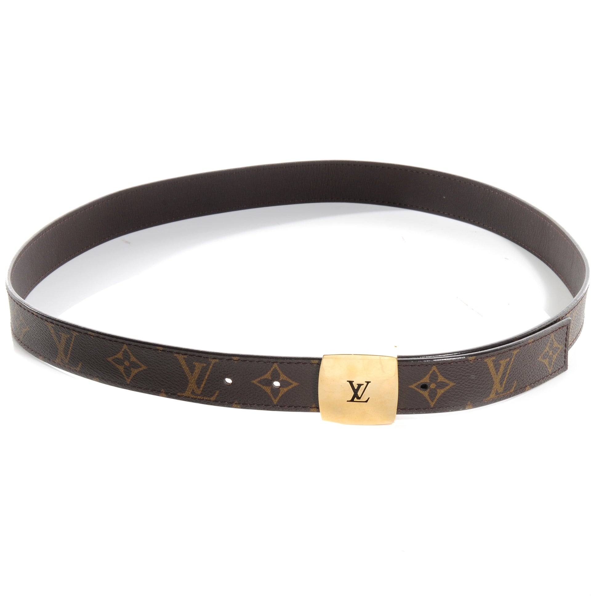 Louis Vuitton Monogram LV Cut Belt 95 38 3 of 5