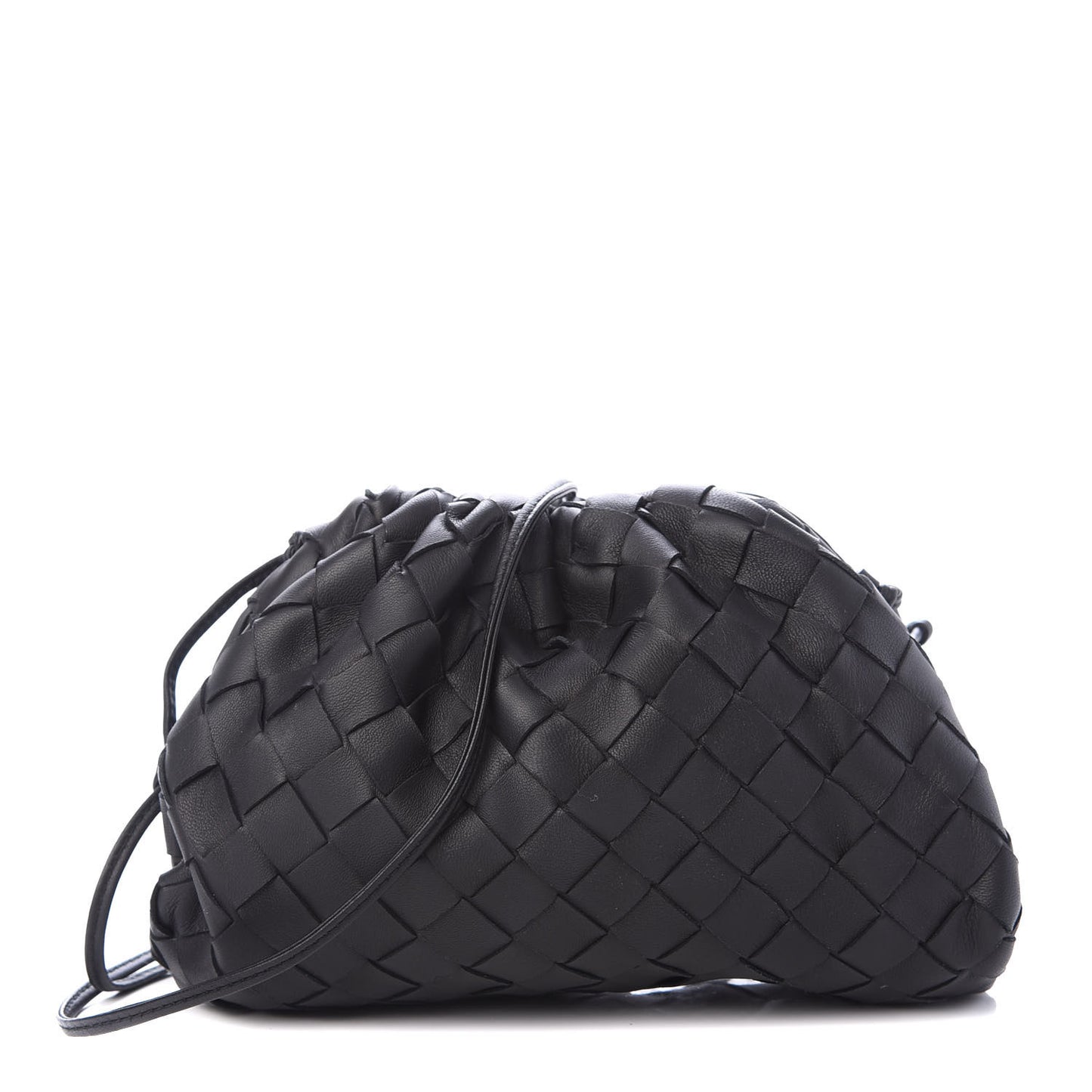 Nappa Intrecciato The Mini Pouch Black