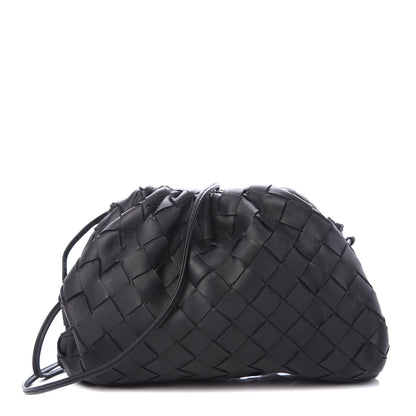 Bottega Veneta Nappa Intrecciato The Mini Pouch Black 1 of 9