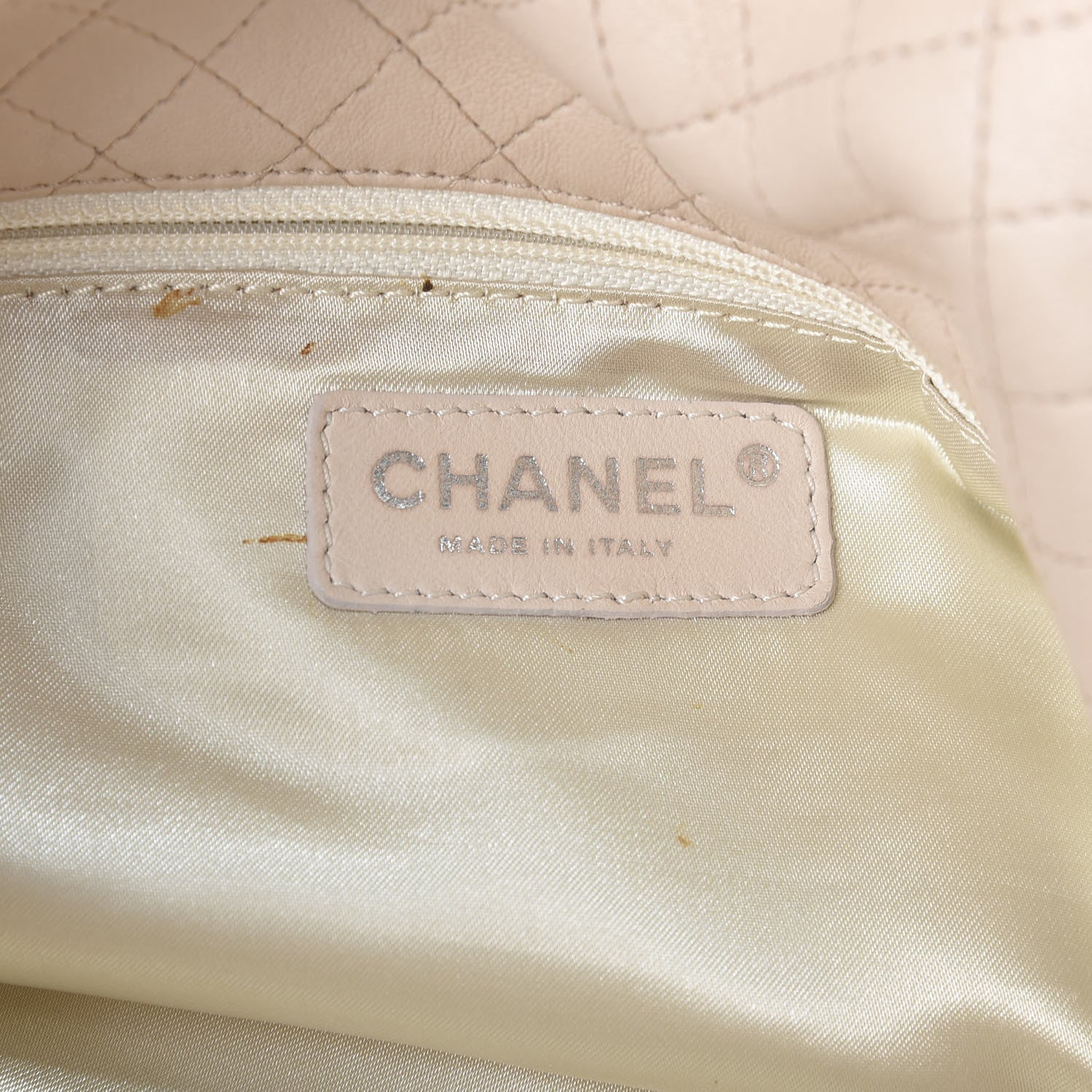 Chanel Lambskin Small Soft and Chain Hobo Beige 7 of 12