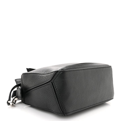 Loewe Calfskin Mini Puzzle Bag Black 4 of 10