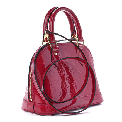 Louis Vuitton Vernis Alma BB Rose Indien 3 of 12