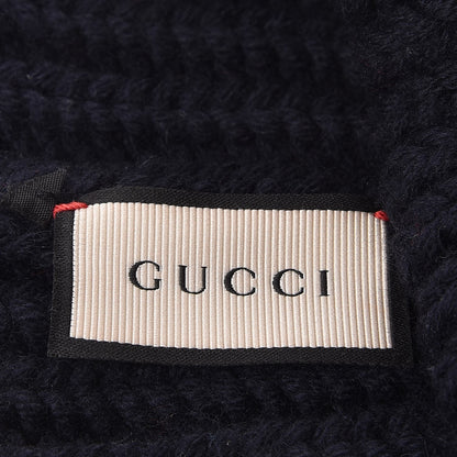 Gucci Wool Web Beanie Hat Navy 3 of 4