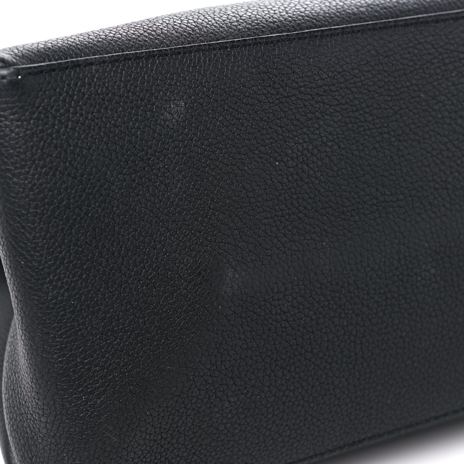 Louis Vuitton Grained Calfskin Lockme Shopper Black 12 of 13