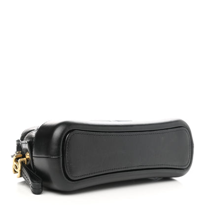 Chanel Aged Calfskin Quilted Gabrielle Cosmetic Case Black 4 of 7