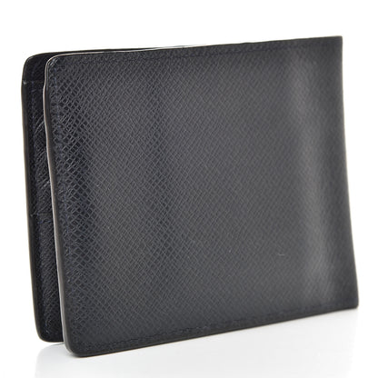Louis Vuitton Taiga Compact Bi-Fold Wallet Boreal 3 of 10