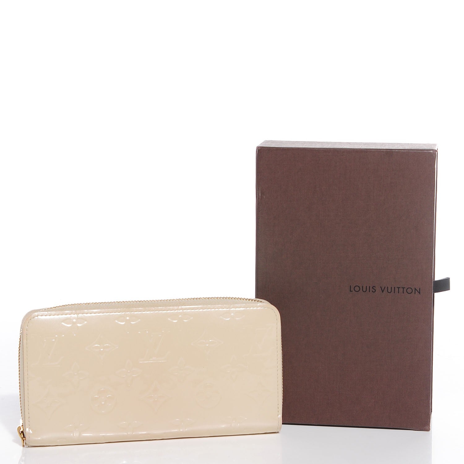 Louis Vuitton Vernis Zippy Wallet Blanc Corail 8 of 8