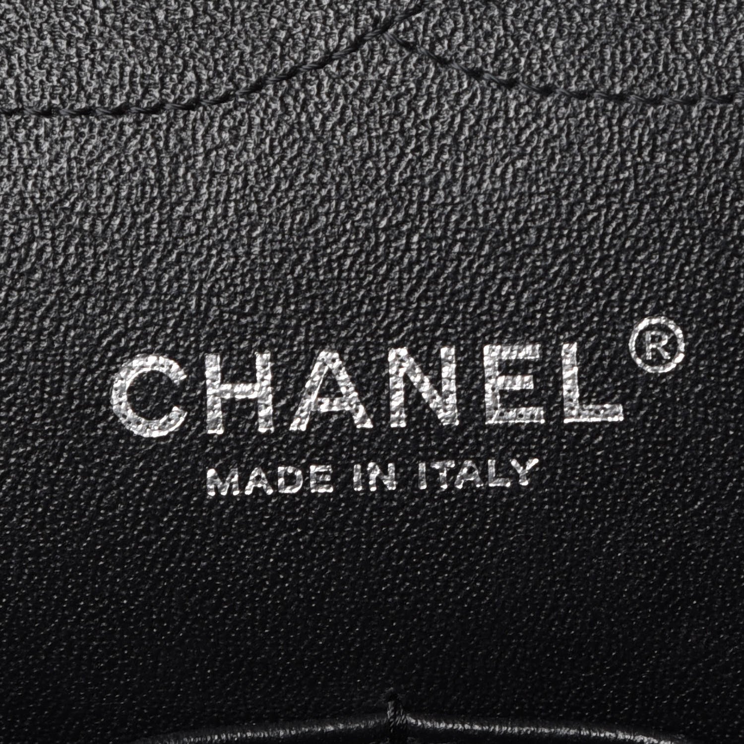 Chanel Lambskin Chevron Quilted Jumbo Double Flap Black 8 of 13