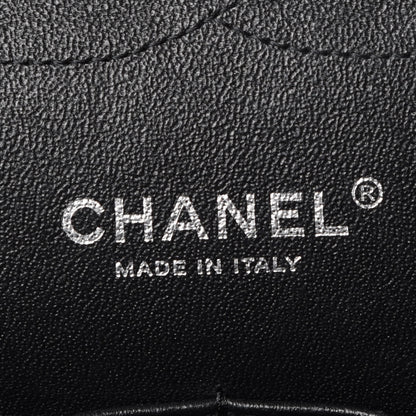 Chanel Lambskin Chevron Quilted Jumbo Double Flap Black 8 of 13