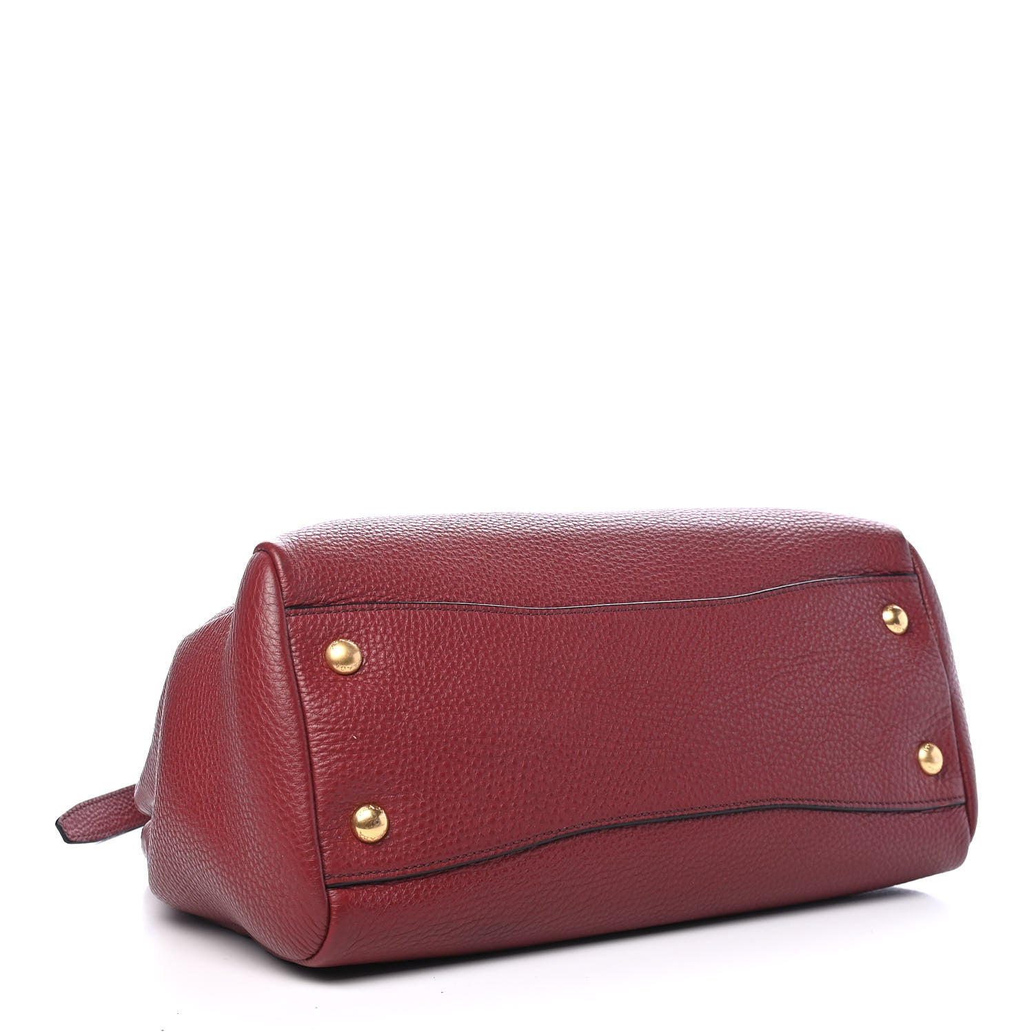 Prada Vitello Phenix Shopping Satchel Rubino 4 of 9