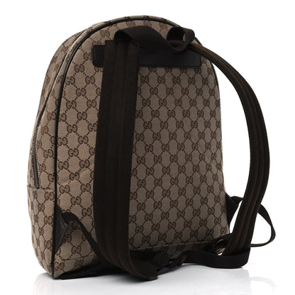 Gucci Monogram Travel Backpack Dark Brown 2 of 10