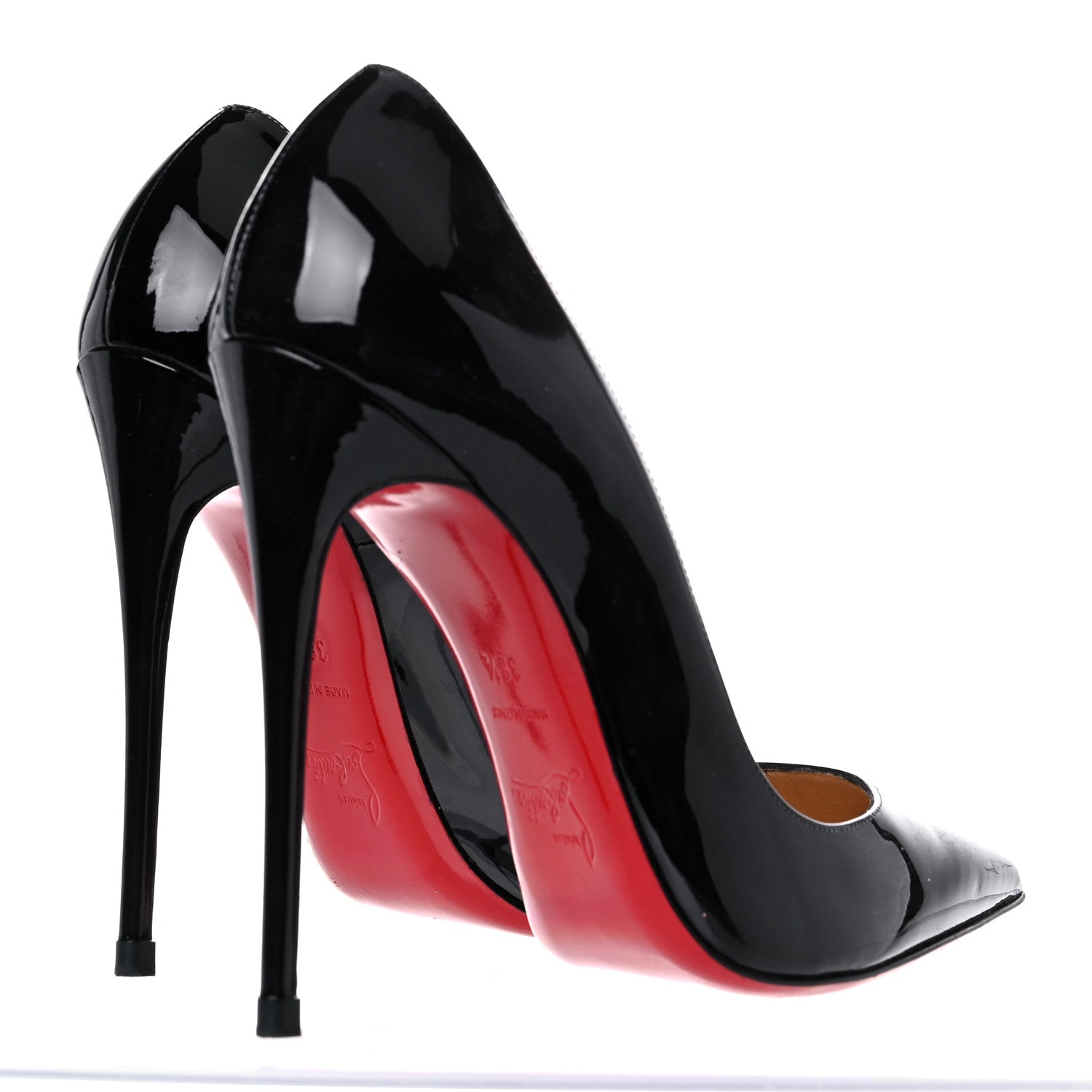 Christian Louboutin Patent So Kate 120 Pumps 38.5 Black 4 of 19
