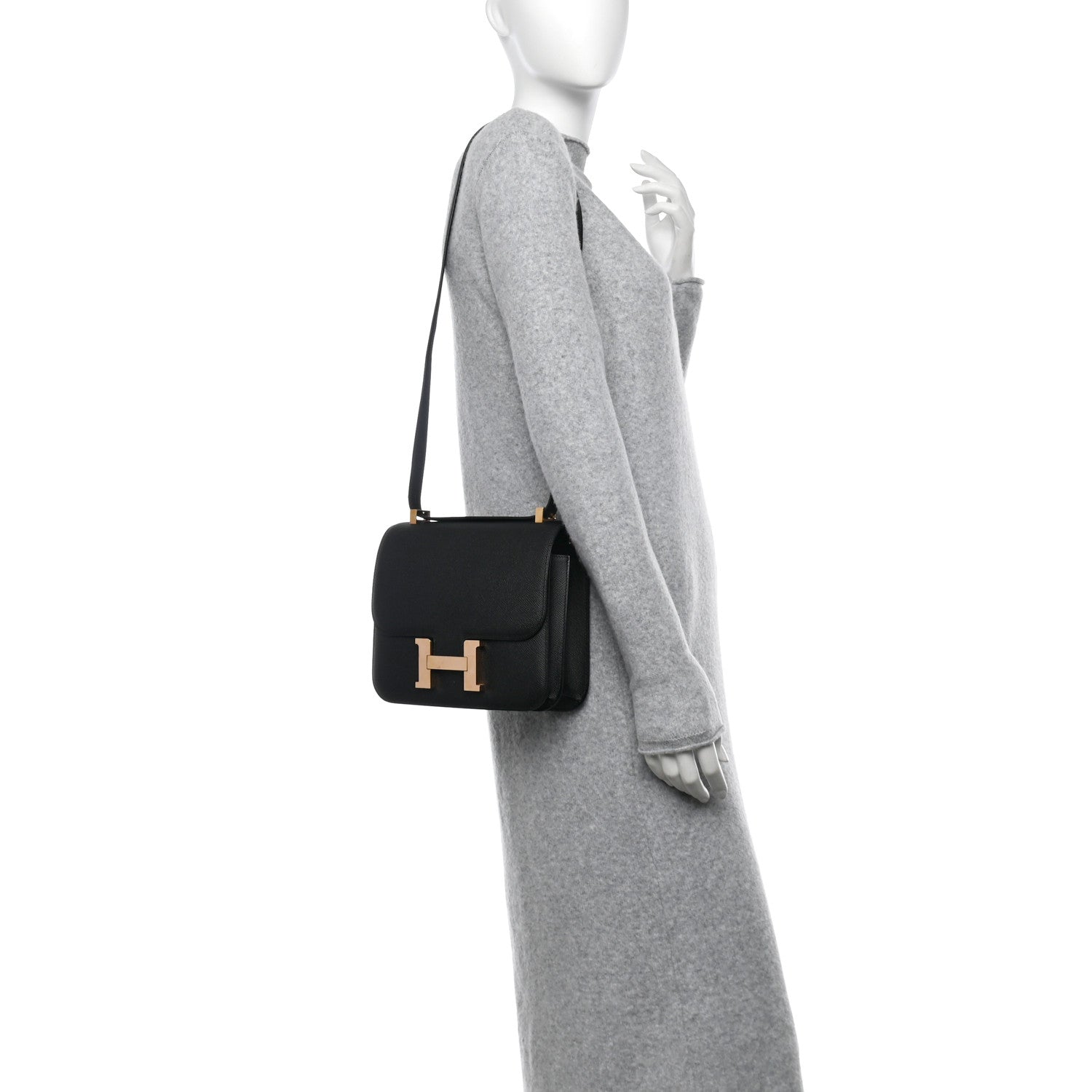 Hermes Epsom Constance 24 Black 2 of 12