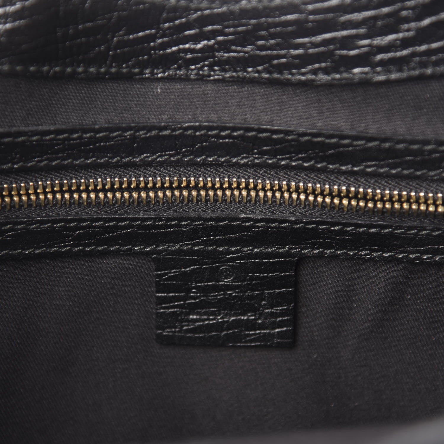 Gucci Monogram Web Junco Shoulder Bag Black 9 of 12